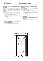 Preview for 18 page of fiorini SET 2.0 - 100 Use And Maintenance Manual