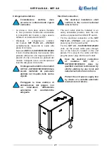 Preview for 21 page of fiorini SET 2.0 - 100 Use And Maintenance Manual