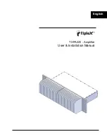 Preview for 1 page of Fiplex TXPA220 User & Installation Manual