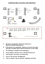 Предварительный просмотр 3 страницы Fir Italia Cleo 84 8411210 Instruction Manual