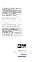 Preview for 5 page of Fir Italia CleoSteel 48 Quick Start Manual