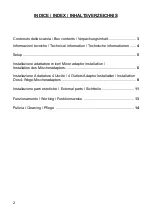 Preview for 2 page of Fir Italia FIRUnico 4250198 Manual