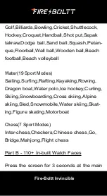 Preview for 23 page of Fire Boltt BSW020 User Manual