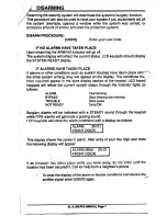 Preview for 8 page of Fire Burglary Instruments XL-3 Owner'S Manual