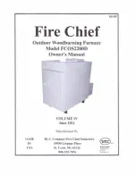 Preview for 1 page of Fire Chief FCOS2200D Owner'S Manual