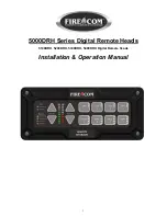 Fire Com 5100DRH Installation & Operation Manual preview