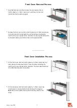 Preview for 7 page of Fire dept GD13 Installation Manual Operating Instructions Warranty