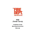 Fire dept WD6 Operating Instructions Manual preview