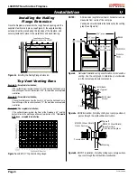 Предварительный просмотр 6 страницы Fire feature L38DF-ST Installation Operation & Maintenance