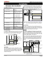 Предварительный просмотр 9 страницы Fire feature L38DF-ST Installation Operation & Maintenance