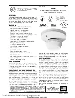 Fire-Lite Alarms 1400 Quick Start Manual preview