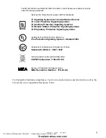 Preview for 5 page of Fire-Lite Alarms CMS-4012 Instruction Manual