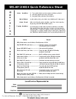 Preview for 31 page of Fire-Lite Alarms CMS-4012 Instruction Manual