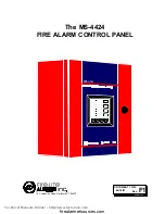 Preview for 1 page of Fire-Lite Alarms MS-4424 Manual