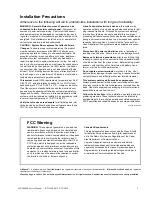 Preview for 3 page of Fire-Lite Alarms MS-9600LS Manual