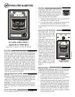 Preview for 1 page of Fire-Lite BG-12LR Manual