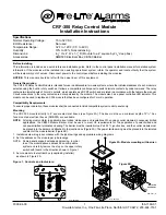 Fire-Lite CRF-300 Installation Instructions preview