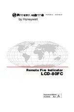 Preview for 1 page of Fire-Lite LCD-80FC Manual