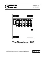 Preview for 1 page of Fire-Lite The Sensiscan 200 Installation, Operation, And Programming Manual