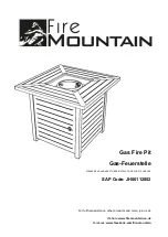 Preview for 1 page of Fire Mountain HF45701AA Instructions For Use Manual