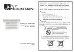 Fire Mountain JH06112003 Instructions Manual preview