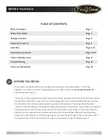 Preview for 3 page of Fire Sense 2127168 Assembly / Care & Use Instructions