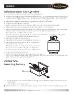 Preview for 16 page of Fire Sense 2127168 Assembly / Care & Use Instructions