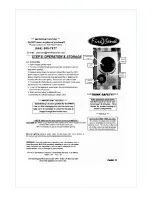 Предварительный просмотр 11 страницы Fire Sense 60688 Owner'S Manual