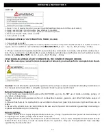 Preview for 12 page of Fire Sense 60951 Owner'S Manual