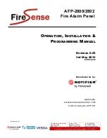 Fire Sense AFP-2800 Operation And Installation Manual preview