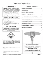 Preview for 2 page of Fire Sense FireSense 01775 Owner'S Manual