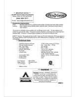 Preview for 4 page of Fire Sense FireSense 60368 Owner'S Manual