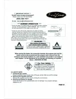 Предварительный просмотр 12 страницы Fire Sense FireSense 60485 Owner'S Manual