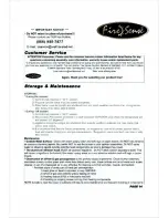 Предварительный просмотр 14 страницы Fire Sense FireSense 60485 Owner'S Manual