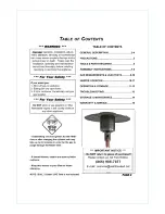 Preview for 2 page of Fire Sense FireSense 60697 Owner'S Manual