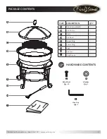 Preview for 3 page of Fire Sense Palermo Copper Manual