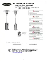 Fire Sense PH01-S XL Series Instruction Manual preview