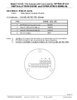 Preview for 18 page of Fire Sentry FS10-CS Installation Manual And Operating Manual