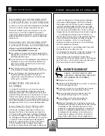 Preview for 17 page of Fire Stone CNE20 Owner'S Operating And Safety Instructions