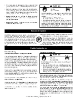 Preview for 5 page of Fire Stone Legacy LG24i Operating And Assembly Instructions Manual