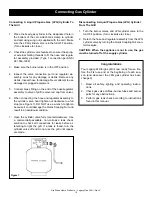 Preview for 10 page of Fire Stone Legacy LG24i Operating And Assembly Instructions Manual