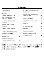 Предварительный просмотр 3 страницы FireAngel CO-9D User Manual