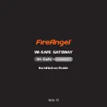 FireAngel WG-1T Installation Manual preview