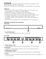 Preview for 2 page of Firebird-Systems CHDMI18C Operation Manual