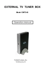 Firebird-Systems CMT345 Operation Manual preview