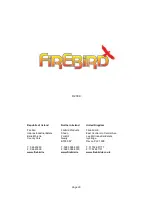 Предварительный просмотр 26 страницы FireBird Bio-Tec User Manual