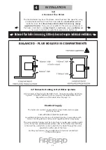 Предварительный просмотр 23 страницы FireBird Combi 120 Installation Commissioning Servicing & User Instructions