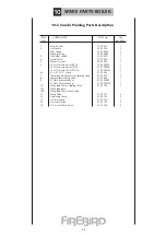 Предварительный просмотр 44 страницы FireBird Combi 120 Installation Commissioning Servicing & User Instructions