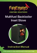 FireBird Multifuel Backboiler Inset Stove Series Instruction Manual предпросмотр