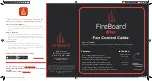 FireBoard drive Fan Control Cable Quick Start Manual preview